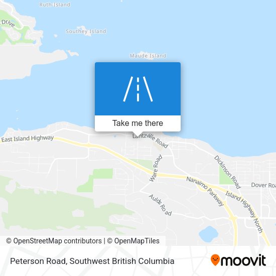 Peterson Road map