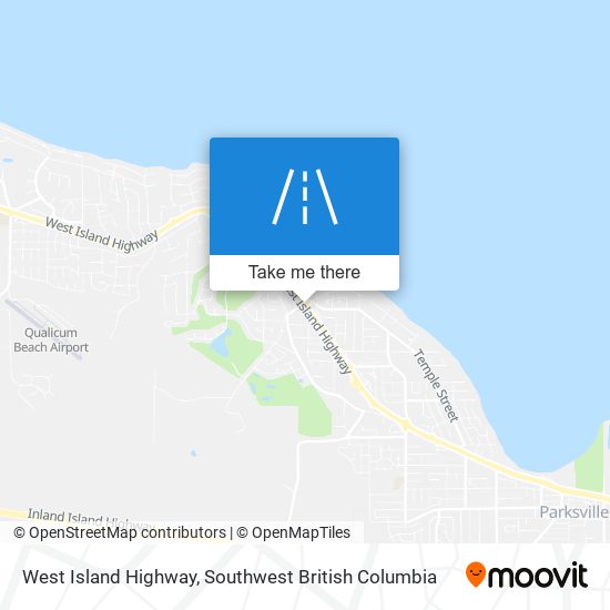 West Island Highway map