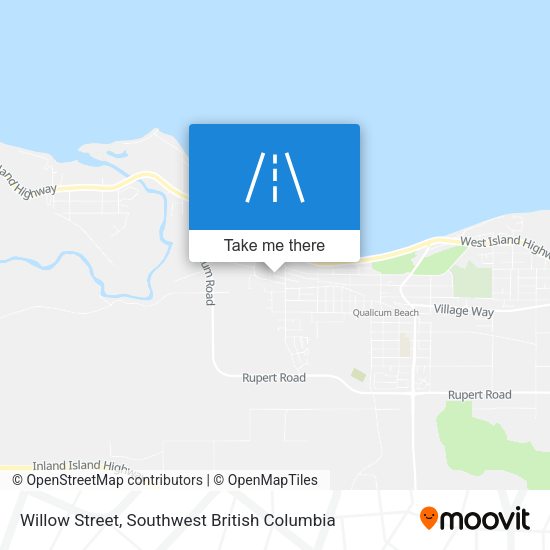 Willow Street map