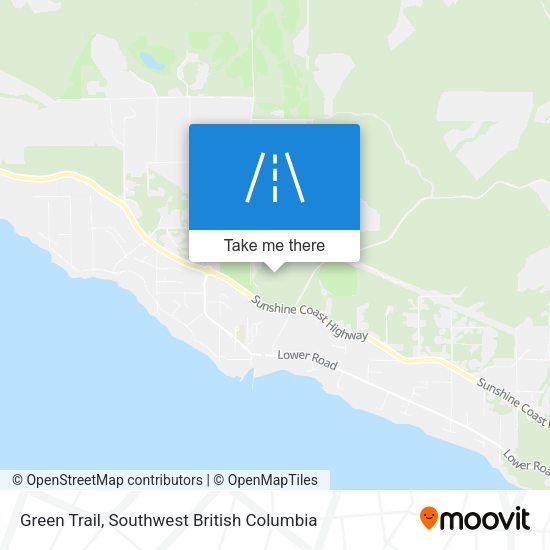 Green Trail plan