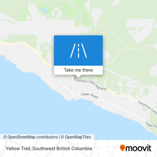 Yellow Trail map