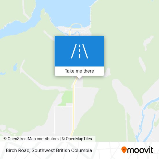 Birch Road map
