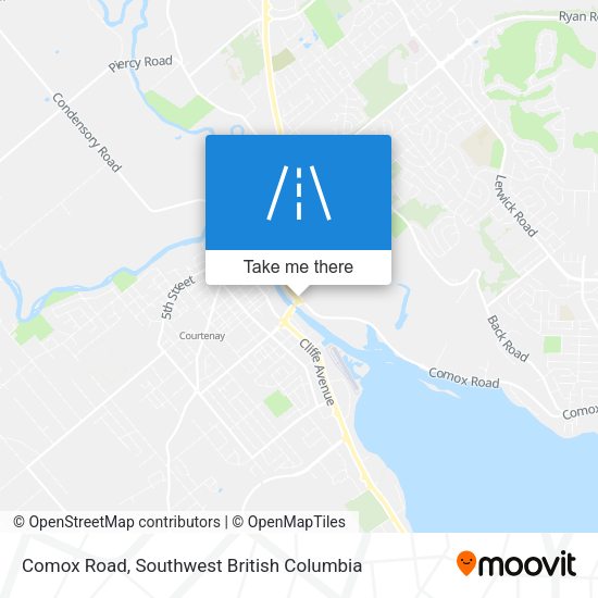 Comox Road plan