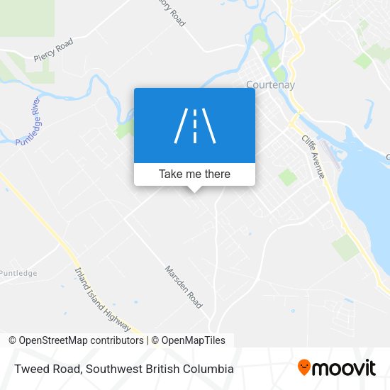 Tweed Road map