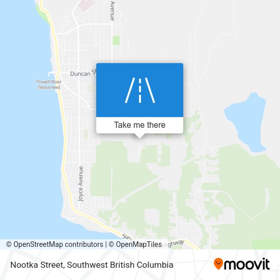 Nootka Street plan