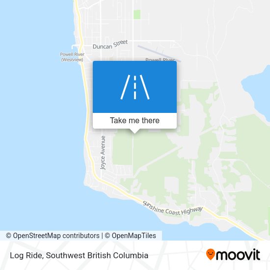 Log Ride map