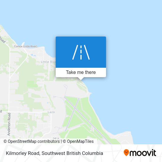 Kilmorley Road map