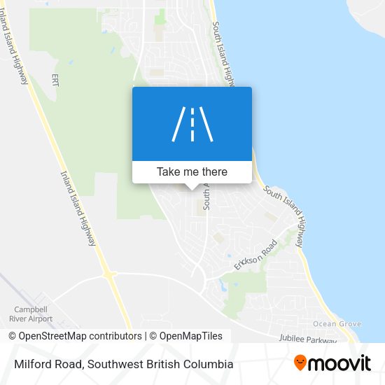 Milford Road plan
