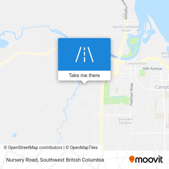 Nursery Road map