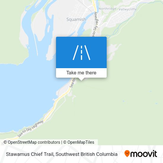 Stawamus Chief Trail plan