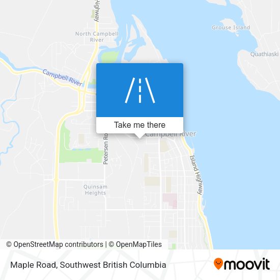 Maple Road map