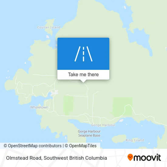 Olmstead Road map