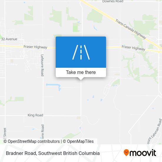 Bradner Road map