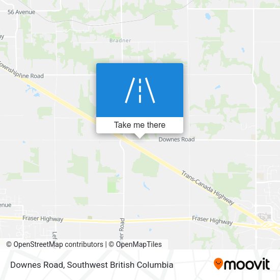Downes Road map
