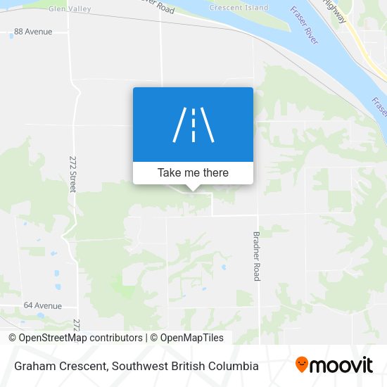 Graham Crescent map