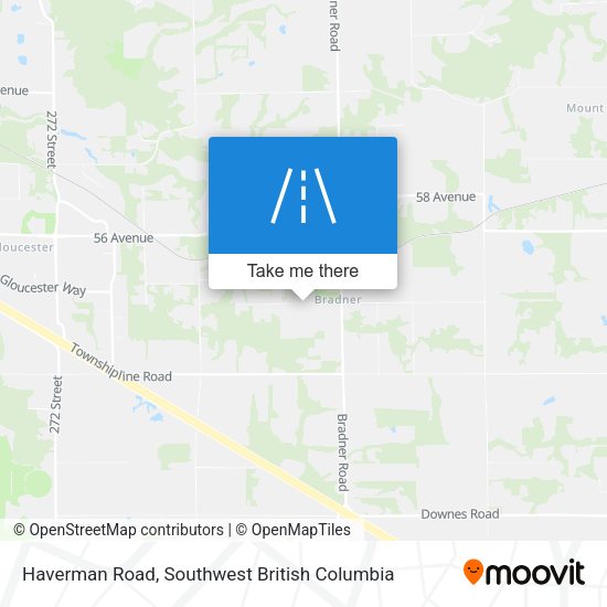Haverman Road map