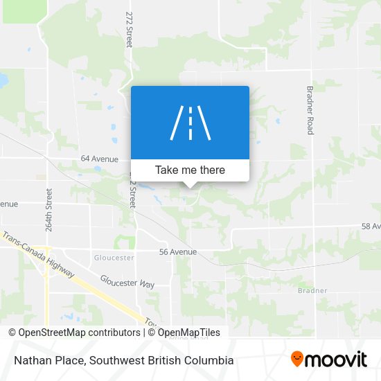 Nathan Place map
