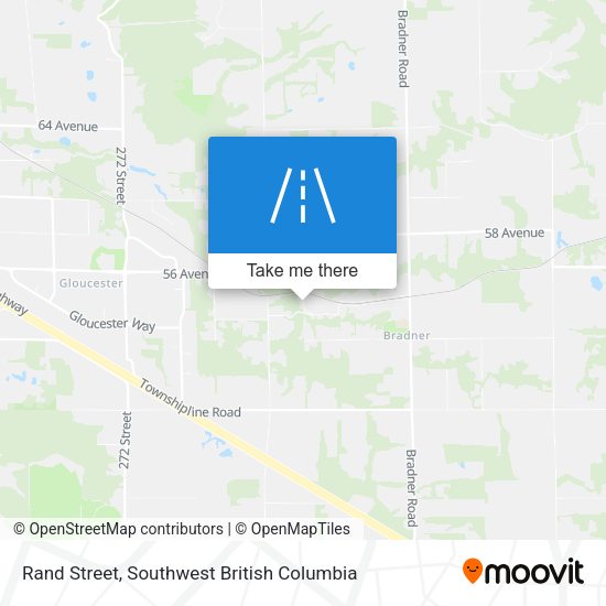 Rand Street map
