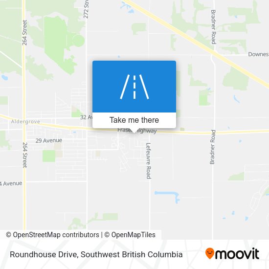 Roundhouse Drive map
