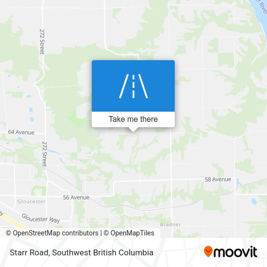 Starr Road map