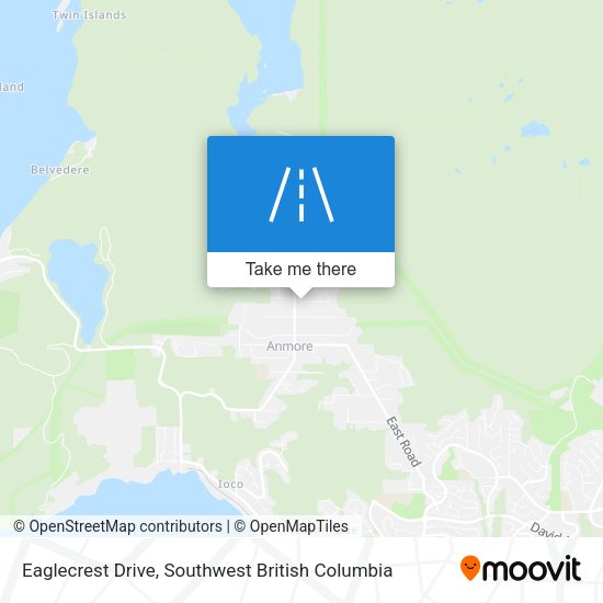 Eaglecrest Drive map