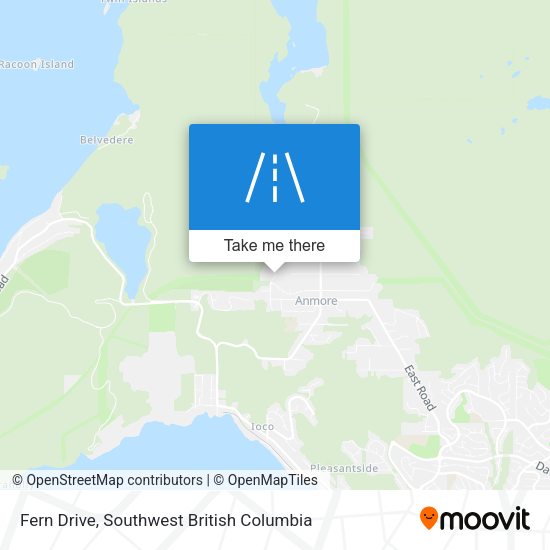 Fern Drive map