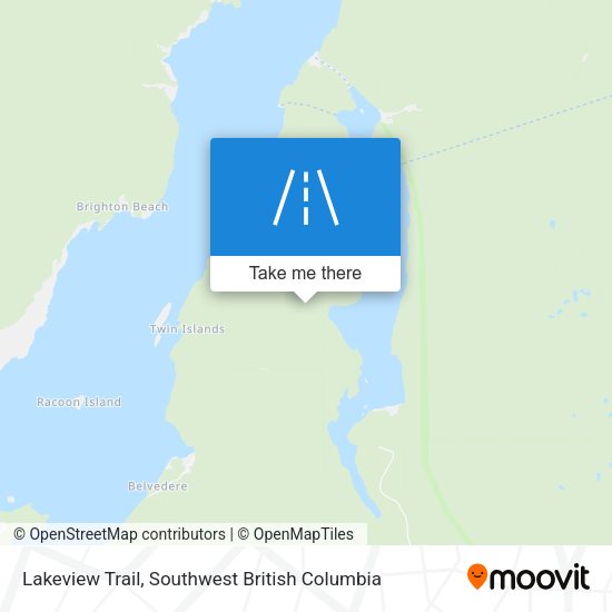 Lakeview Trail map