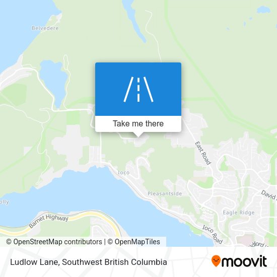 Ludlow Lane map