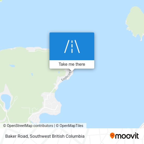 Baker Road map