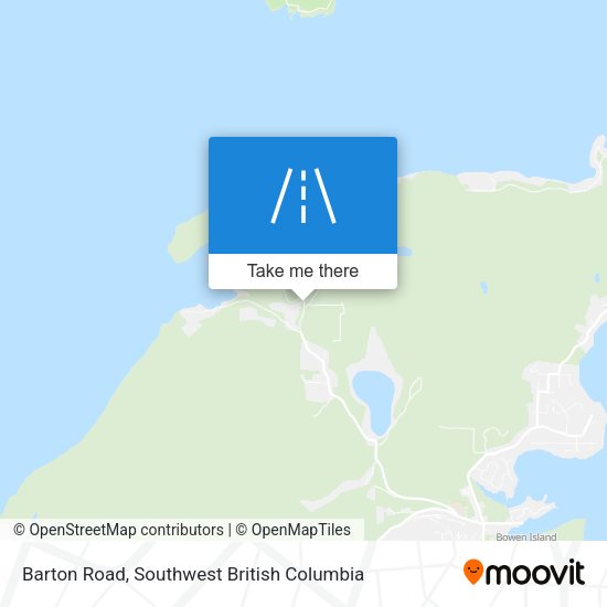 Barton Road map