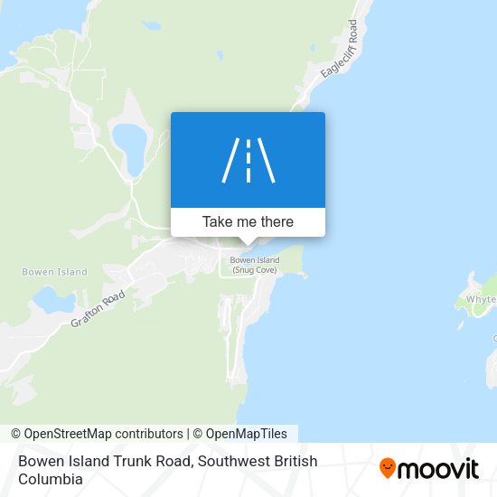 Bowen Island Trunk Road plan