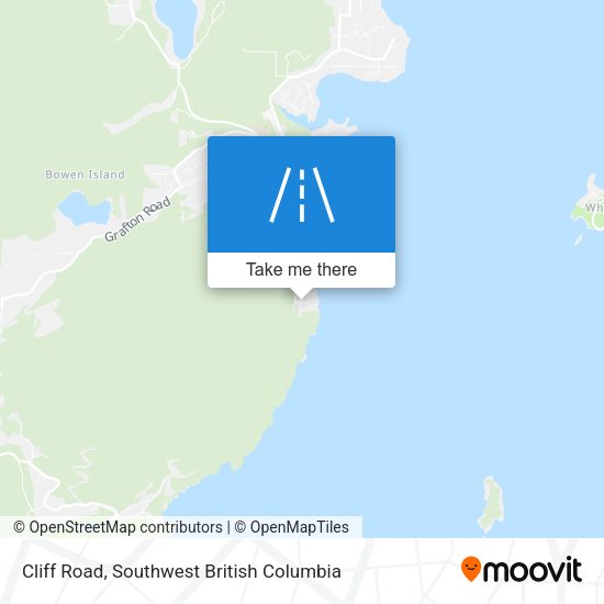 Cliff Road map