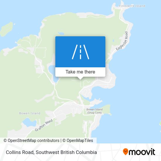 Collins Road map