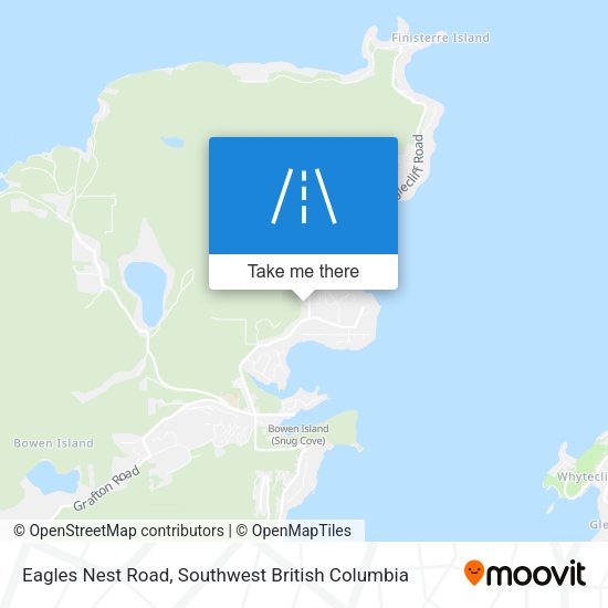 Eagles Nest Road map