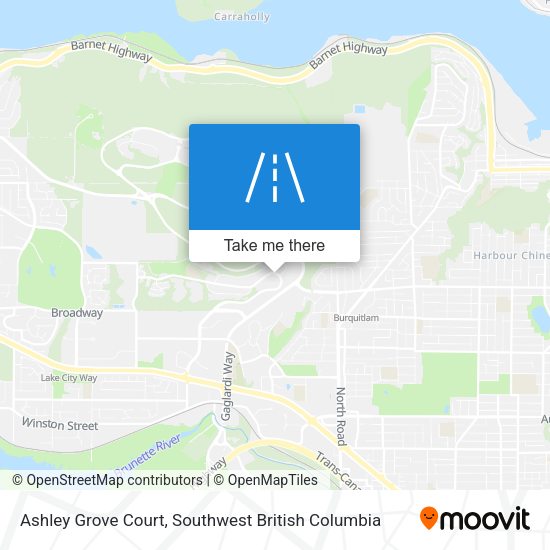 Ashley Grove Court map