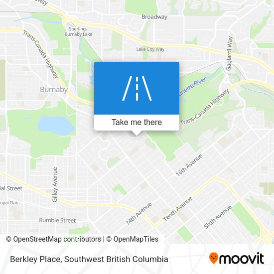 Berkley Place map