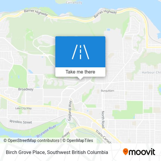 Birch Grove Place map