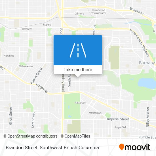 Brandon Street map