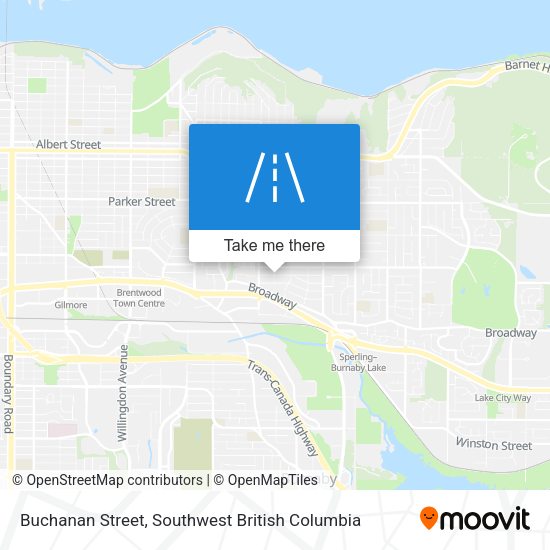 Buchanan Street map