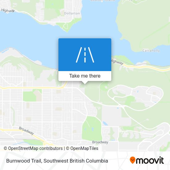 Burnwood Trail map