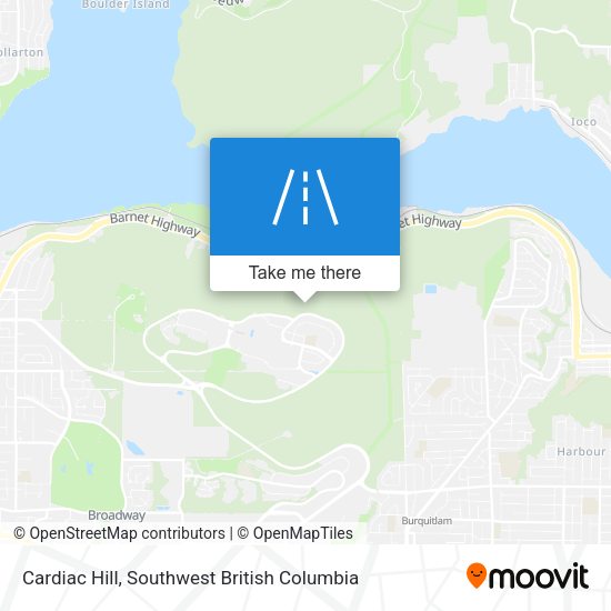 Cardiac Hill map