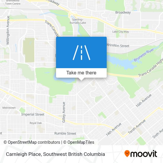 Carnleigh Place map