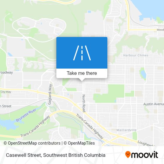 Casewell Street map
