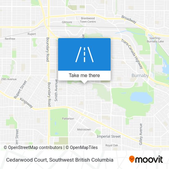 Cedarwood Court map