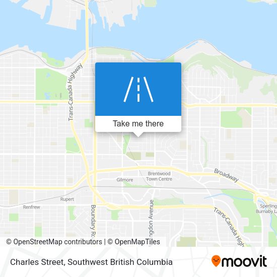 Charles Street map