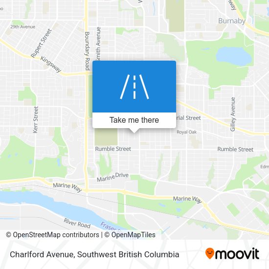 Charlford Avenue map