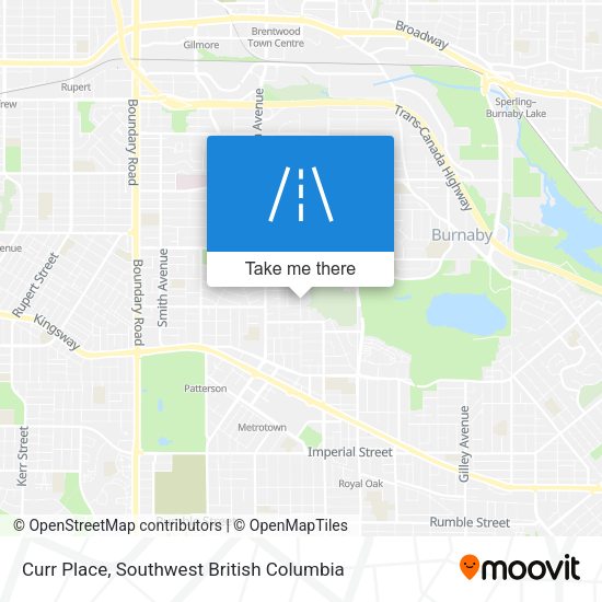 Curr Place map