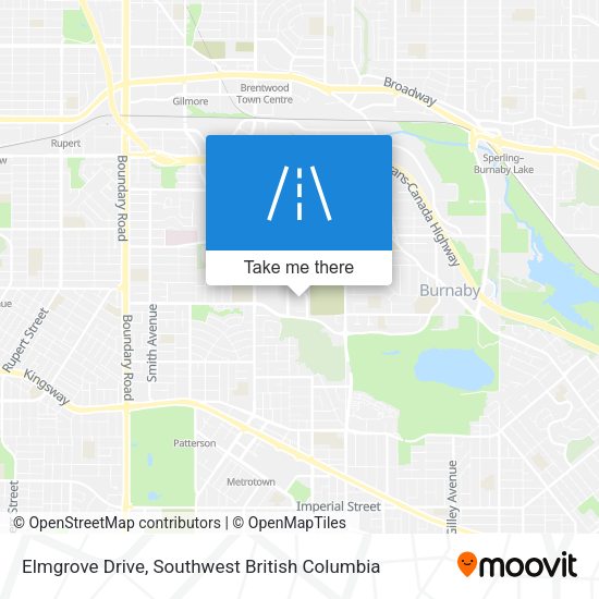 Elmgrove Drive plan