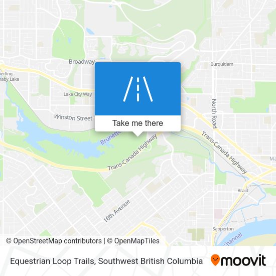 Equestrian Loop Trails plan