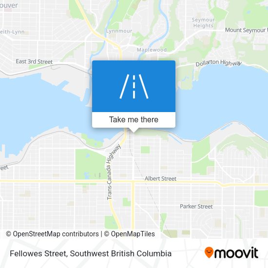Fellowes Street map